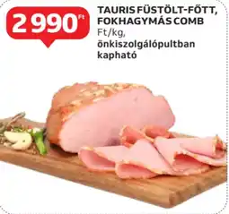 Auchan Tauris füstölt-főtt, fokhagymás comb ajánlat