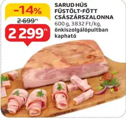 Auchan Sarud hús füstölt-fött császárszalonna ajánlat