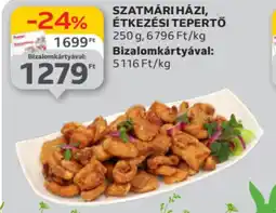 Auchan Szatmári házi, étkezési tepertő ajánlat