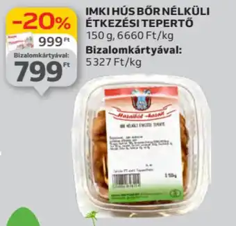 Auchan Imki hús bőr nélküli étkezési tepertő ajánlat