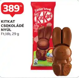 Auchan Kitkat csokoládé nyúl ajánlat