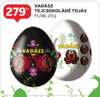 Auchan Vadász tejcsokoládé tojás ajánlat