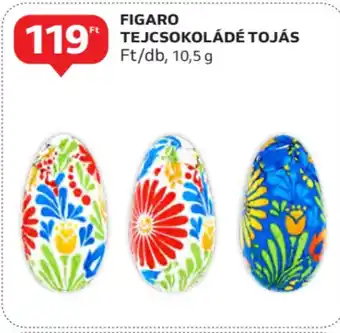 Auchan Figaro tejcsokoládé tojás ajánlat