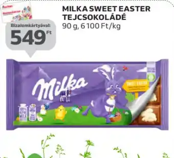 Auchan Milka sweet easter tejcsokoládé ajánlat