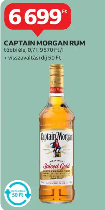 Auchan Captain morgan rum ajánlat