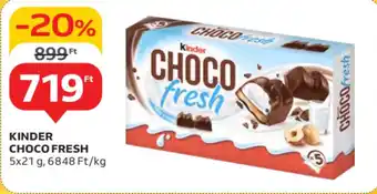 Auchan Kinder choco fresh ajánlat