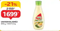 Auchan Univer majonéz ajánlat