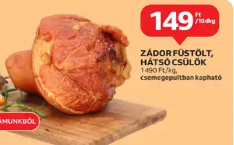 Auchan Zádor füstölt, hátsó csülök ajánlat