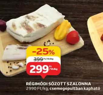 Auchan Régimódi sózott szalonna ajánlat