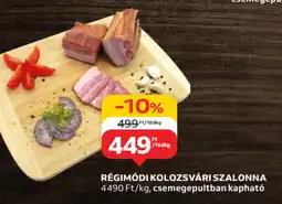 Auchan Régimódi kolozsvári szalonna ajánlat