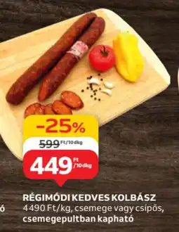 Auchan Régimódi kedves kolbász ajánlat