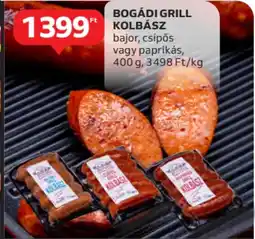 Auchan Bogádi grill kolbász ajánlat