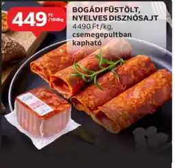 Auchan Bogádifüstölt, nyelves disznósajt ajánlat