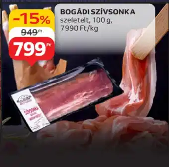 Auchan Bogádi szívsonka ajánlat