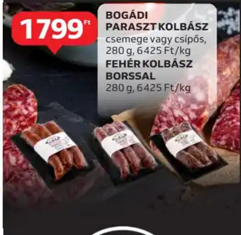 Auchan Bogádi paraszt kolbász stb. ajánlat