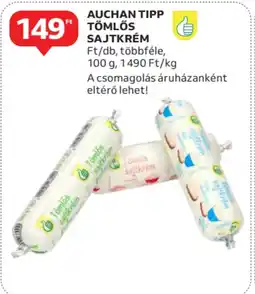 Auchan Auchan tipp tomlos sajtkrém ajánlat