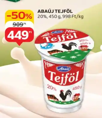 Auchan Abaúj tejföl ajánlat