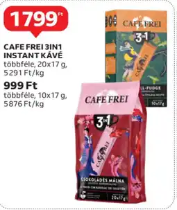 Auchan Cafe frei 3in1 instant kávé ajánlat