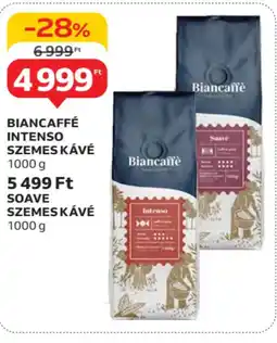 Auchan Biancaffé intenso szemes kávé ajánlat