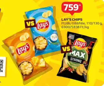 Auchan Lay's chips ajánlat