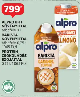 Auchan Alpro uht növényi ital stb. ajánlat