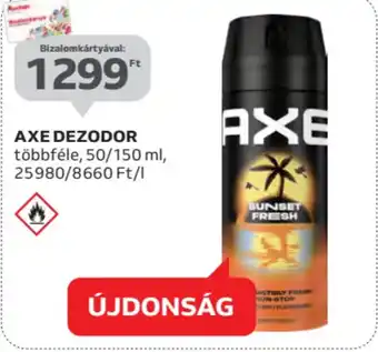 Auchan Axe dezodor ajánlat