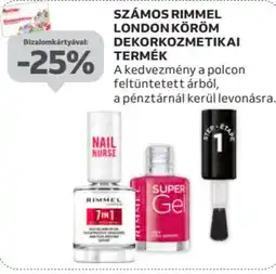 Auchan Számos rimmel london köröm dekorkozmetikai termék ajánlat