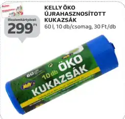 Auchan Kelly öko újrahasznosított kukazsák ajánlat