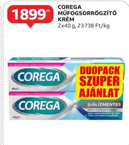 Auchan Corega műfogsorrögzítő krém ajánlat