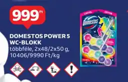 Auchan Domestos power 5 wc-blokk ajánlat