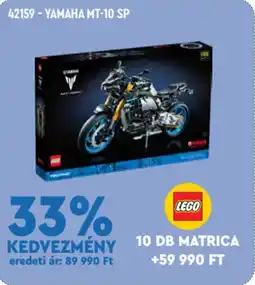 Auchan Lego yamaha mt-10 sp ajánlat