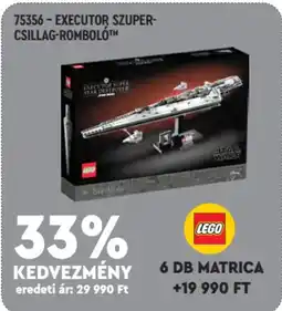 Auchan Lego executor szuper- csillag-romboló ajánlat