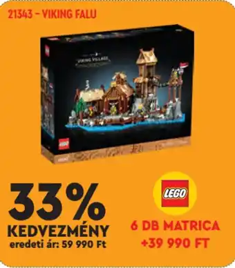 Auchan Lego viking falu ajánlat