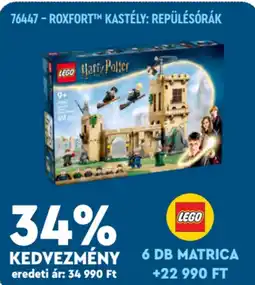 Auchan Lego roxfort kastély: repülésórák ajánlat