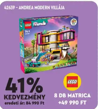 Auchan lego andrea modern villája ajánlat