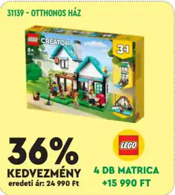 Auchan Lego otthonos ház ajánlat