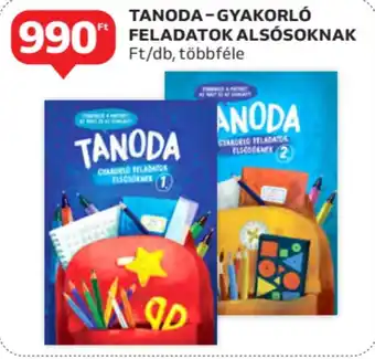 Auchan Tanoda-gyakorló feladatok alsósoknak ajánlat
