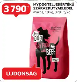 Auchan My dog teljes értékű szárazkutyaeledel ajánlat