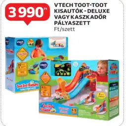 Auchan Vtech toot-toot kisautók-deluxe vagy kaszkadőr pályaszett ajánlat
