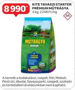 Auchan Kite tavaszi starter premium műtrágya ajánlat