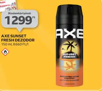 Auchan Axe sunset fresh dezodor ajánlat