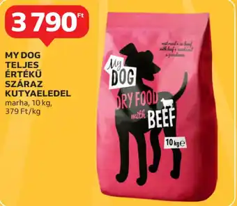 Auchan My dog teljes értékű száraz kutyaeledel ajánlat