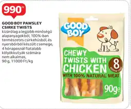 Auchan Good boy pawsley csirke twists ajánlat