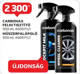 Auchan Carbonax felni tisztító, műszerfalápoló ajánlat