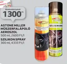 Auchan Astone miller műszerfalápoló aeroszol, szilikon spray ajánlat