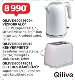 Auchan Qilive 600176004 vízforraló stb. ajánlat