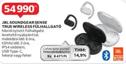 Auchan Jbl soundgear sense true wireless fülhallgató ajánlat