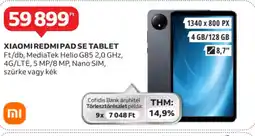 Auchan Xiaomi redmi pad se tablet ajánlat