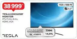 Auchan Tesla 22mc625bf monitor ajánlat