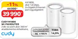 Auchan Cudy m1800 wi-fi6 router ajánlat